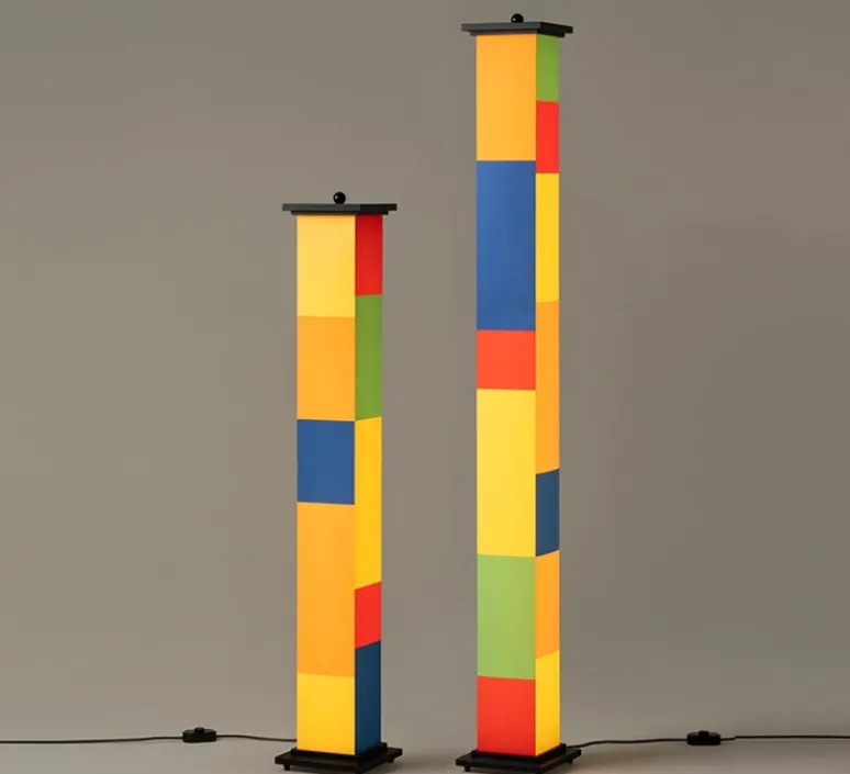 Lampadaire*Santa & Cole lampadaire, La Bella Durmienta Menor, , LED, 2700K, 362 lm, Ø23cm, H135cm - multicolore