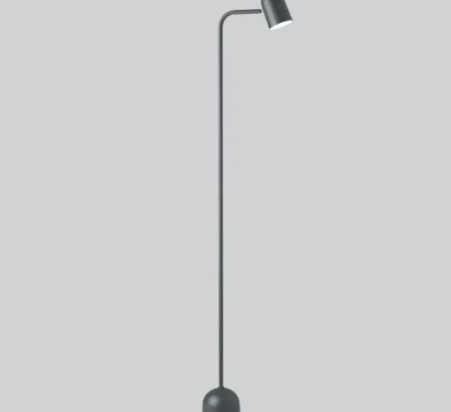 Lampadaire, Lampadaire Buddy, gris, L12,2cm, H130cm - Northern