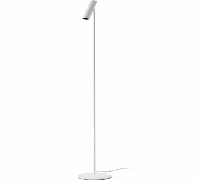 Lampadaire*Faro Lampadaire, Leo, , LED, 2700K, 299 lm, Ø20cm, H115,5cm - blanc