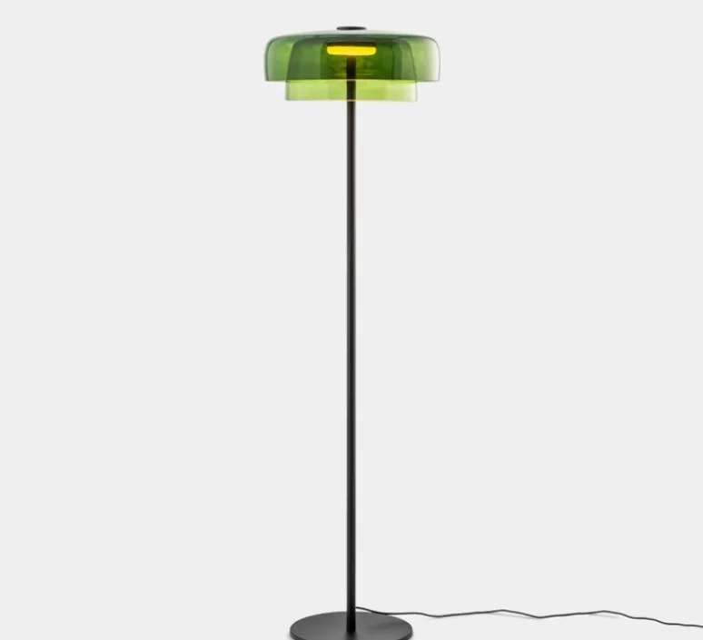 Lampadaire*LEDS C4 Lampadaire, Levels, 2 bodies, , LED, dim, 2700-3000-4000K, 750 lm, Ø42cm, H145cm - Vert