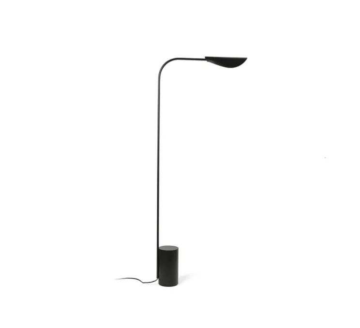 Lampadaire, Liggera, noir, L12cm, H138,38cm - Faro