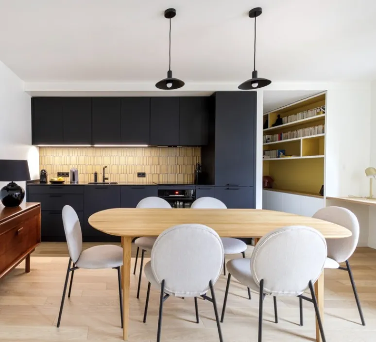 Lampadaire*Faro Lampadaire, liseuse, Link, , LED, Ø20cm, H110cm - noir