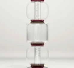 Lampadaire*Sarah Lavoine Lampadaire, Loulou 3 modules, , Ø34cm, H101cm - Aubergine