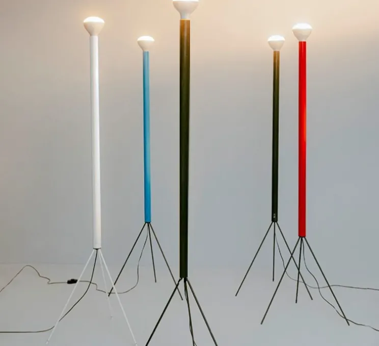Lampadaire, Luminator, bleu, Ø60cm, H189cm - Flos