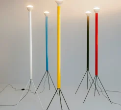 Lampadaire*Flos Lampadaire, Luminator, , Ø60cm, H189cm - rouge
