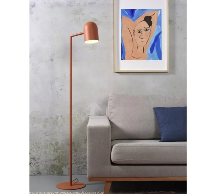 Lampadaire, Marseille, terracotta, L25cm, H141cm - It's About Romi