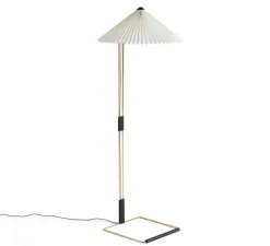 Lampadaire, Matin, blanc, LED, dim, 2600K, 420 lm, L50cm, H129cm - HAY