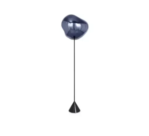 Lampadaire, Melt Cone Slim, gris fumé, LED, 3000K, 800 lm, L50cm, H180cm - Tom Dixon