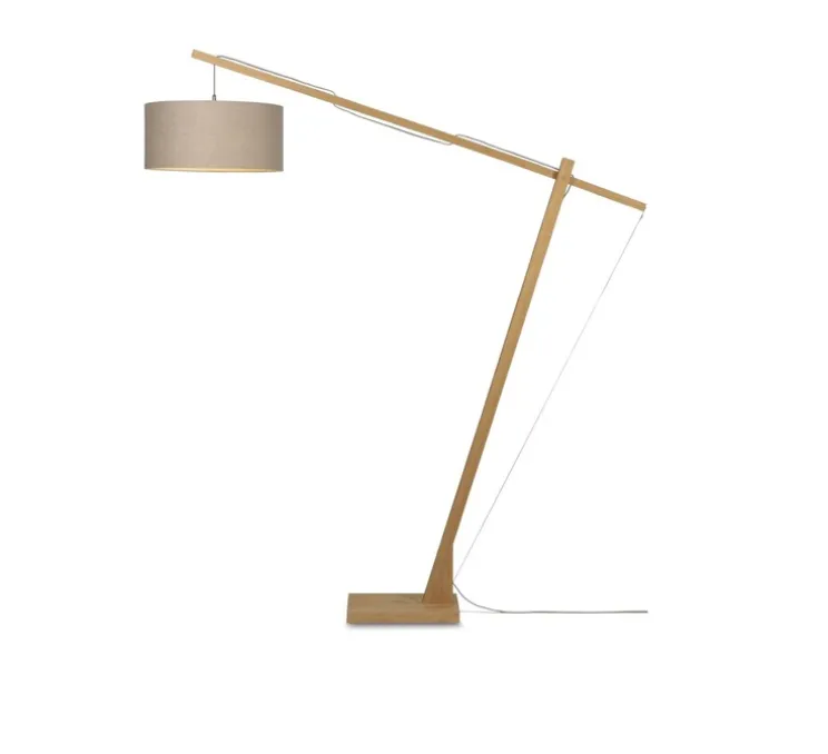 Lampadaire, Montblanc, naturel, Ø47cm, H218cm - Good&Mojo