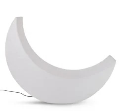 Lampadaire, My Moon, blanc, IP44, L44cm, H122cm - Seletti