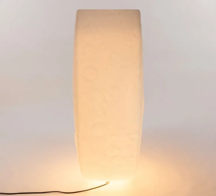 Lampadaire, My Moon, blanc, IP44, L44cm, H122cm - Seletti