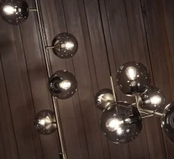 Lampadaire*Bolia Lampadaire, Orb, , Ø36cm, H161,5cm - Laiton, transparent