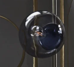 Lampadaire*Bolia Lampadaire, Orb, , Ø36cm, H161,5cm - Laiton, transparent