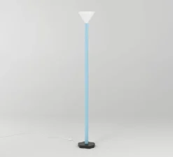 Lampadaire*Atelier Areti Lampadaire, Outlines, , L19,9cm, H159cm - blanc, bleu, noir