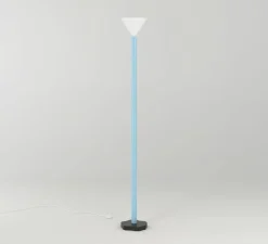 Lampadaire*Atelier Areti Lampadaire, Outlines, , L19,9cm, H159cm - blanc, bleu, noir