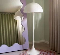 Lampadaire*Louis Poulsen Lampadaire, Panthella , , Ø50cm, H130cm - blanc