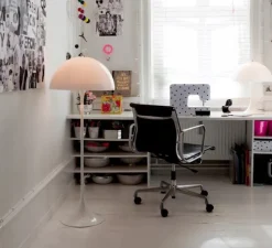 Lampadaire*Louis Poulsen Lampadaire, Panthella , , Ø50cm, H130cm - blanc