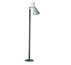 Lampadaire*Nemo Lighting Lampadaire, Parliament, , Ø26cm, H180cm - gris, blanc