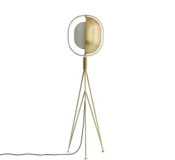 Lampadaire*101 Copenhagen Lampadaire, Pearl, , Ø35cm, H140cm - laiton