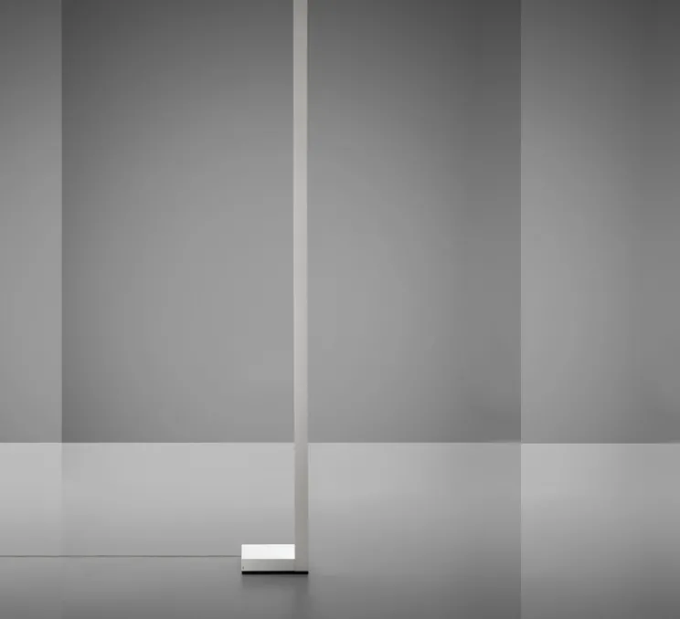 Lampadaire, Pivot, blanc, LED, 3000k, 10000lm, L24cm, H205cm - FABBIAN