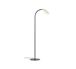 Lampadaire, Pliverre 392, noir mat, Ø50cm, H141cm - Le Klint