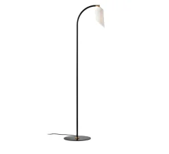 Lampadaire, Pliverre 392, noir mat, Ø50cm, H141cm - Le Klint