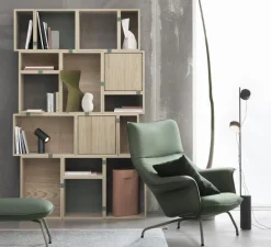 Lampadaire*Muuto Lampadaire, Post, , LED, 2700K, 330lm, Ø9,5cm, H136,2cm - noir