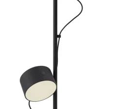 Lampadaire*Muuto Lampadaire, Post, , LED, 2700K, 330lm, Ø9,5cm, H136,2cm - noir