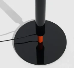 Lampadaire*Petite Friture Lampadaire, Pyl, , LED, dim, 2700K, 1150 lm, Ø33cm, H180cm - jaune, blanc, noir et rouge