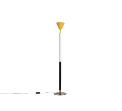 Lampadaire*Petite Friture Lampadaire, Pyl, , LED, dim, 2700K, 1150 lm, Ø33cm, H180cm - jaune, blanc, noir et rouge