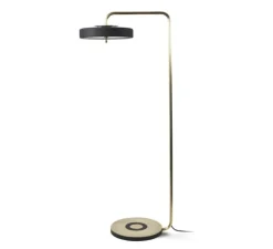 Lampadaire*Bert frank Lampadaire, Revolve, , LED, Ø35cm, H140cm - noir et or