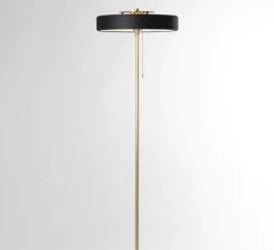 Lampadaire, Revolve Stem, Noir, LED, 2700K, lm, Ø35cm, H140cm - Bert Frank