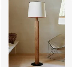 Lampadaire, Riviera, naturel, Ø43,5cm, H155cm - Sarah Lavoine