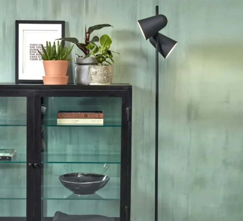 Lampadaire*It's about Romi Lampadaire, Salamanca 2 , , Ø28cm, H145cm - noir