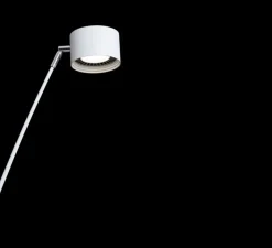 Lampadaire*Davide Groppi Lampadaire, Sampei 230, , LED, 2700K, 1808lm, L79,5cm, H215cm - blanc mat