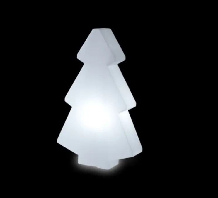 Lampadaire, sapin de Noël, LIGHT TREE, blanc, H200cm - Slide