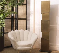 Lampadaire, Shadow, laiton, L40cm, H178cm - Eichholtz