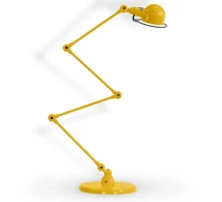 Lampadaire*Jieldé Lampadaire, Signal 4 bras, , Ø24,5cm, H120cm - Jielde moutarde