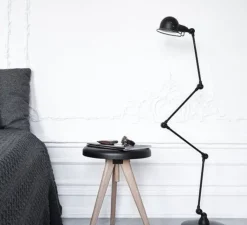 Lampadaire*Jieldé Lampadaire, Signal 4 bras, SI433, , Ø24,5cm, H120cm - noir mat