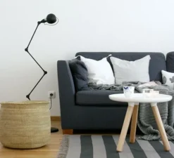 Lampadaire*Jieldé Lampadaire, Signal 4 bras, SI433, , Ø24,5cm, H120cm - noir mat