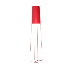 Lampadaire*Fraumaier Lampadaire, SlimSophie, dimmable, , L30cm, H176cm - rouge