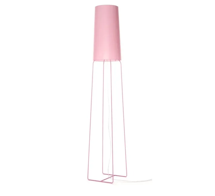Lampadaire, Slimsophie, rose, LED, 2700K, 1600lm, H176cm, Ø33cm - Fraumaier