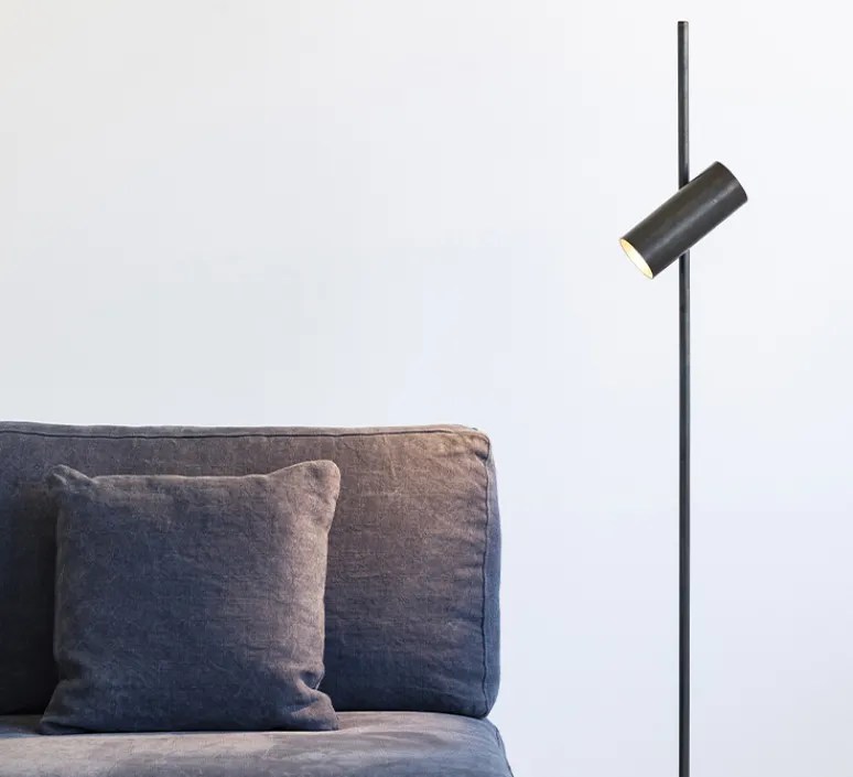 Lampadaire*Serax Lampadaire, Sofisticato Nr. 15, , Ø23cm, H149cm - bleu acier