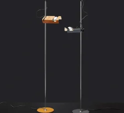 Lampadaire*Oluce Lampadaire, Spider, , H140cm - jaune moutarde