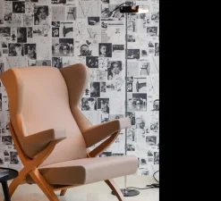 Lampadaire, Spider, noir, H140cm - Oluce