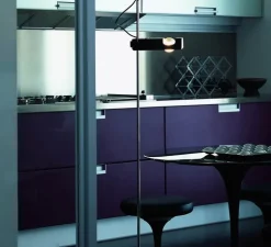 Lampadaire, Spider, noir, H140cm - Oluce