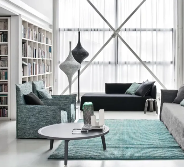 Lampadaire*Gervasoni Lampadaire, Spin L, , Ø63cm, H228cm - blanc