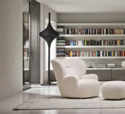 Lampadaire*Gervasoni Lampadaire, Spin L, , Ø63cm, H228cm - noir