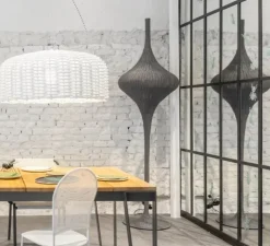 Lampadaire*Gervasoni Lampadaire, Spin L, , Ø63cm, H228cm - noir