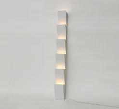 Lampadaire*Atelier Areti Lampadaire, Steps 146, , L20cm, H195cm - blanc